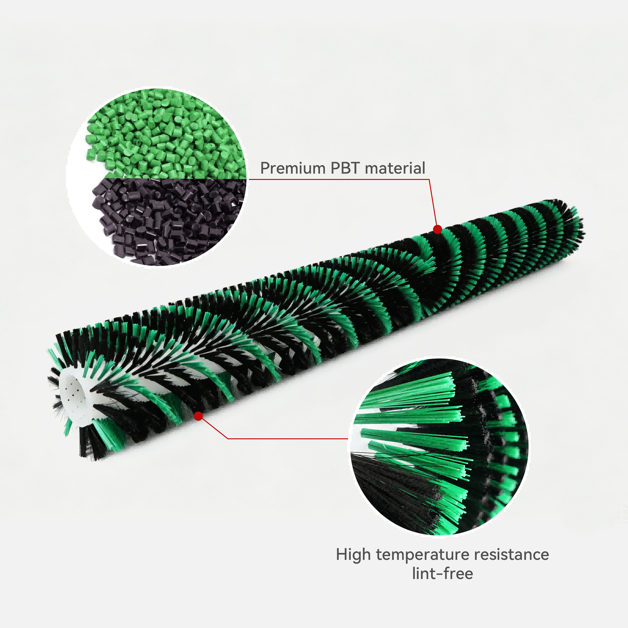 Hard brush for stubborn dirt and grime