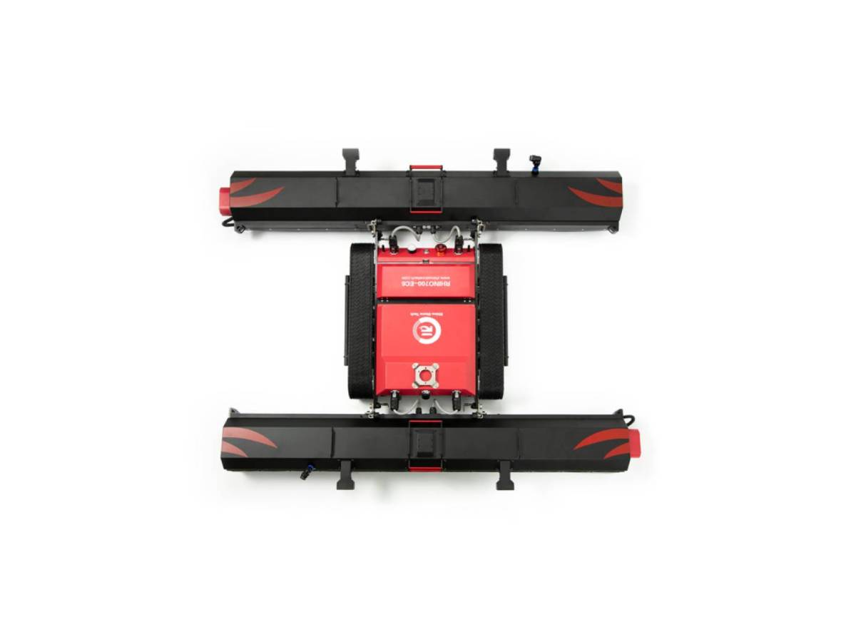 Floating solar EC6 cleaning robot solution