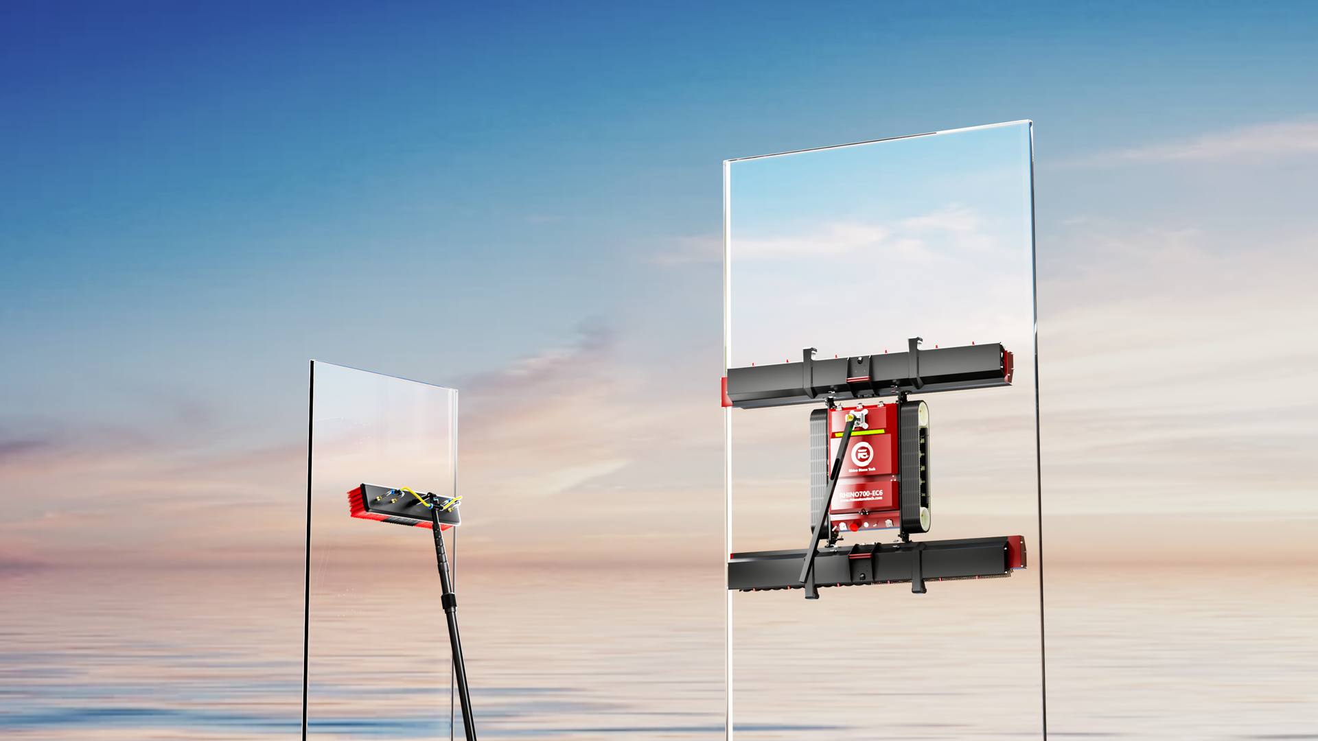 High altitude glass and specialized solar cleaning
